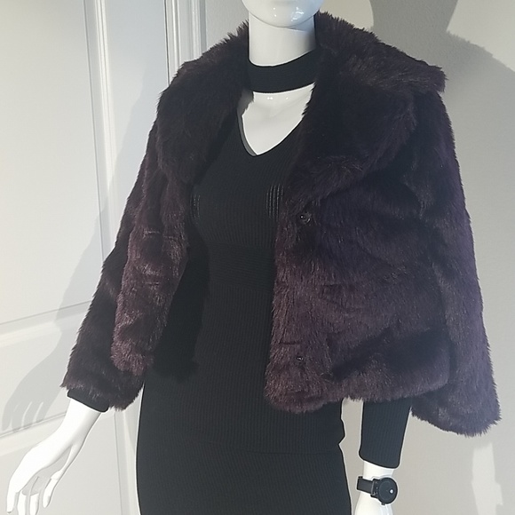 Love Tree Faux Fur Coat - Picture 5 of 14